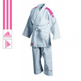 Adidas Judopak J350 Club (Wit/Roze)